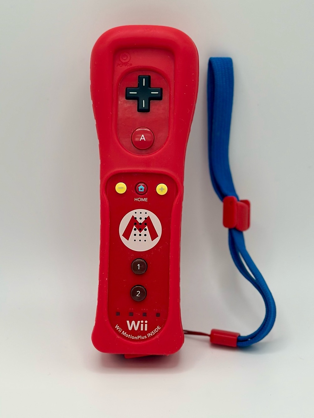 Nintendo Wii Motion Plus Remote Wiimote Controller OEM Mario Limited Edition Red